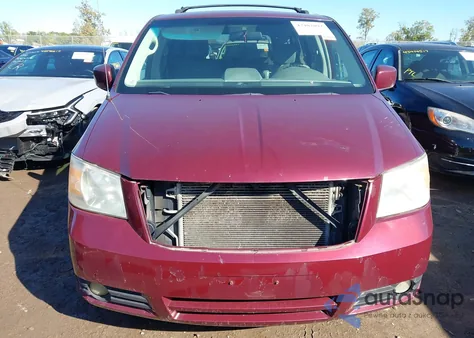 2009 Dodge Grand Caravan Sxt из США, поврежденный, VIN 2D8HN54X89R664415